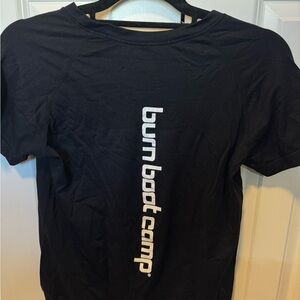 Burn boot camp muscle Black T-Shirt